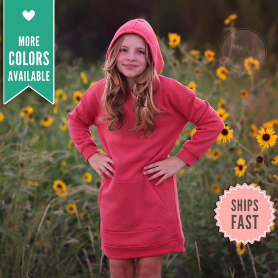 cute sweatshirt dress 13 New Ways to Wear a Dress with Sneakers