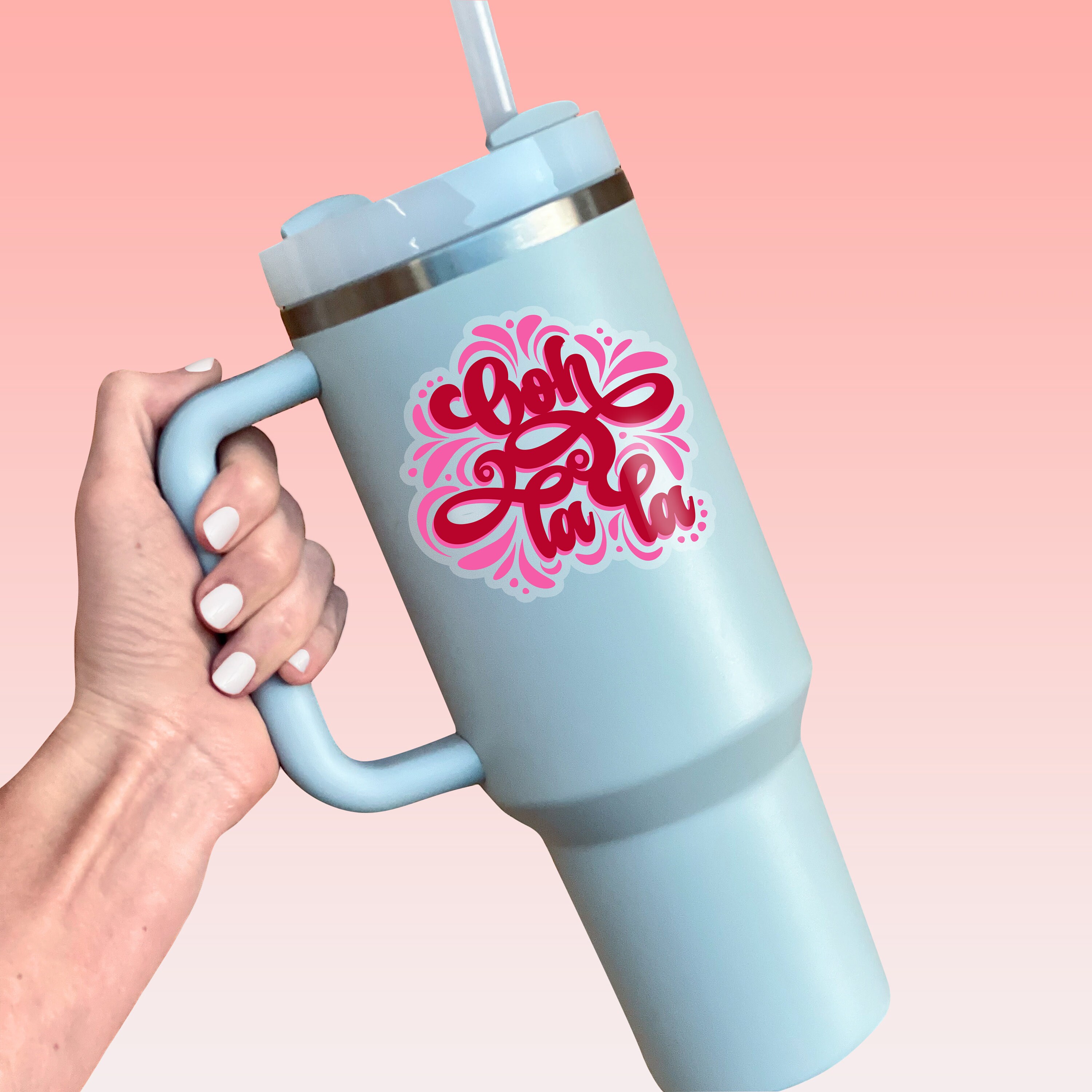 Ooh La La Sticker- Tumbler Sticker, Decal, Laptop Sticker, Water Bottle ...