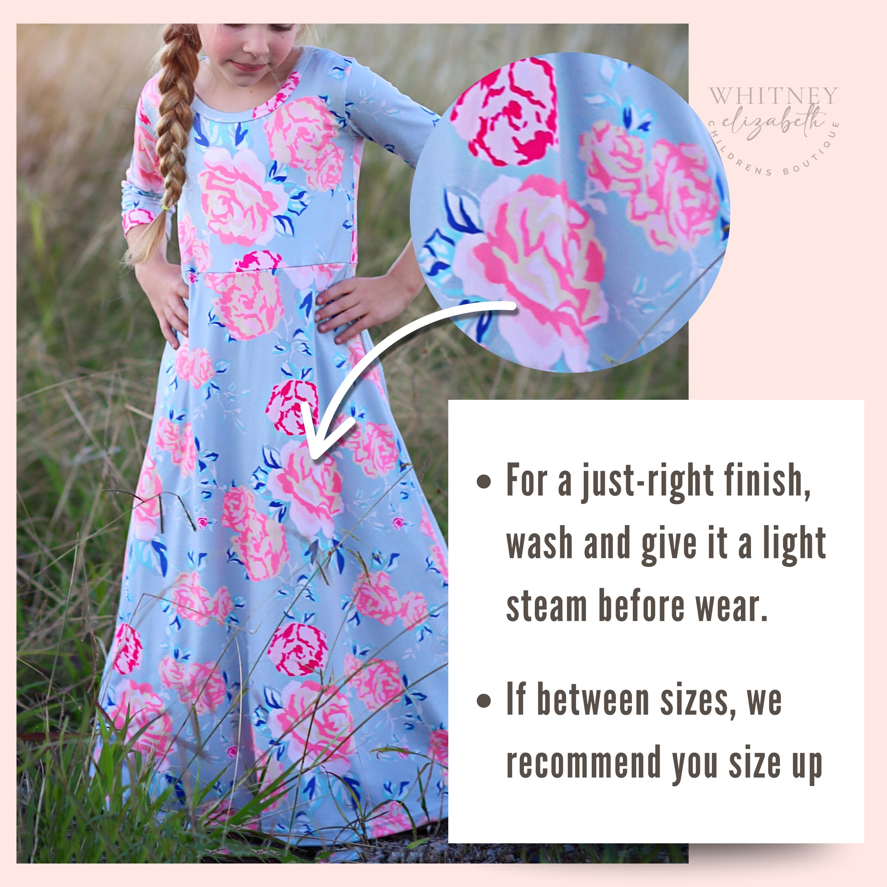 Girls 3/4 Sleeve Maxi Dress, Girls Long Dress, Fall Dress, Winter Dress, kids dresses, Boho Maxi Dress, Tween Dress, Toddler Long Dresses Girls 3/4 Sleeve Maxi Dress, Girls Long Dress, Fall Dress, Winter Dress, kids dresses, Boho Maxi Dress, Tween Dress, Toddler Long Dresses