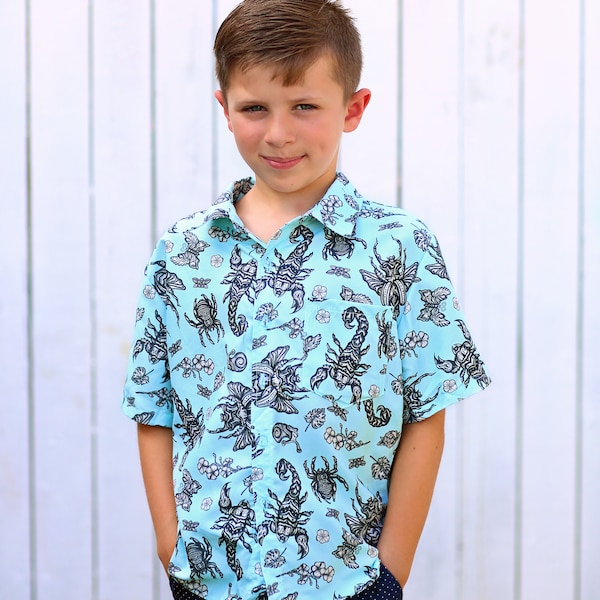 Bug junior boys printed shirt (2-8 Years) main image 1