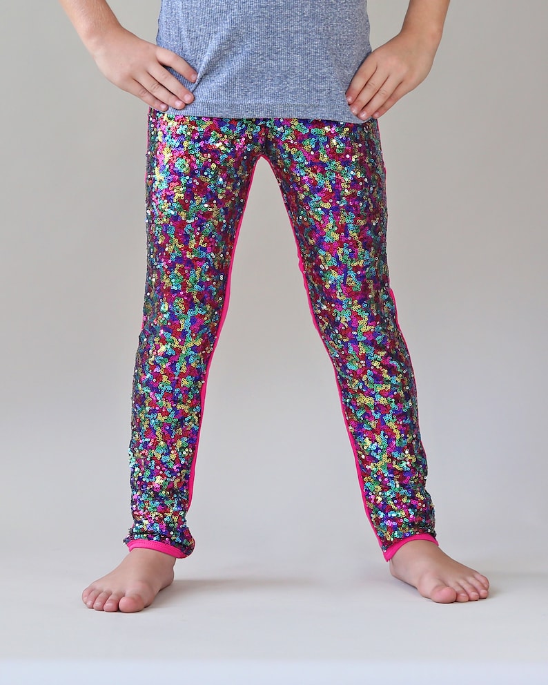 rainbow sequin hot pants