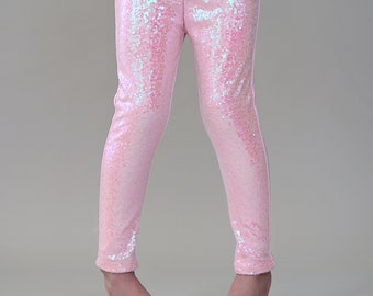 Ballerina Pink Sequin Pants Pink Leggings Pink Sequin Leggings Pink Glitter  Pants Pink Sparkle Pants, Dance Pants, Costume Pants -  Ireland