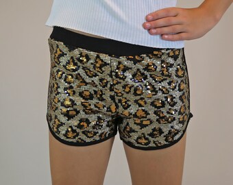 Animal Print Shorts - Etsy