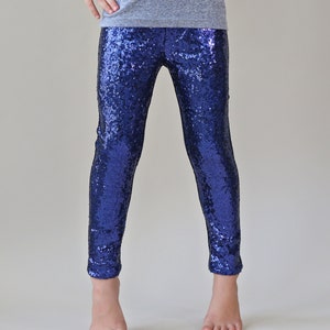 Navy Sequin Pants Navy Leggings Navy Sequin Leggings Blue Sequin Pants ...