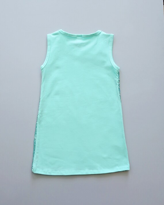 strapless open back dress Aqua Blue Long Sequin Prom Dress with Lace-Up Back Aqua Multi / 15