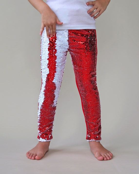 white sequins pants