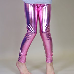 PINK OMBRE LEGGINGS Womens Pink Ombre Printed Leggings Yoga Pants