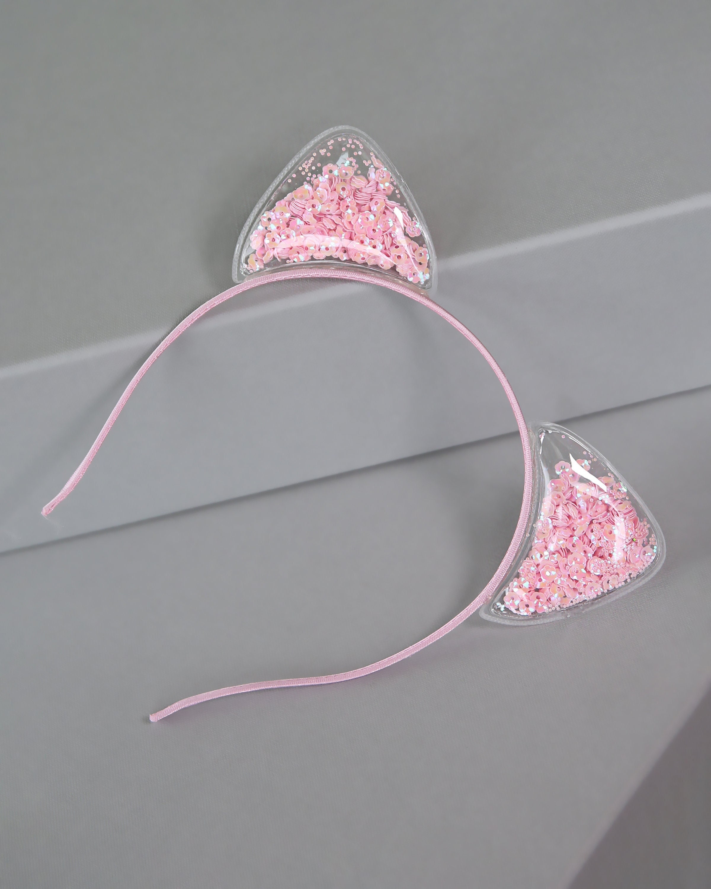 Universal martillo Clásico Diadema de confeti de oreja de gato rosa Diadema de gato de - Etsy España