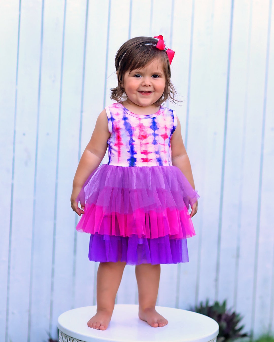 Regina Girls Pink Rose Tulle Birthday Party Dress