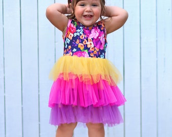 Flower Girl Dress- Princess Birthday Outfits, Fluffy Party Dress for Special Occasions, Gift for Girls, Twirl-Worthy Flower Girl gift