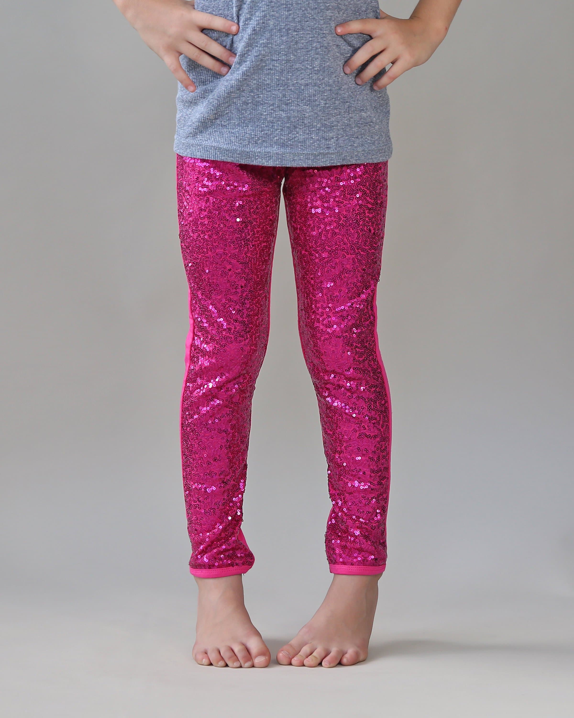 Next SEQUIN STANDARD - Leggings - Trousers - pink holographic