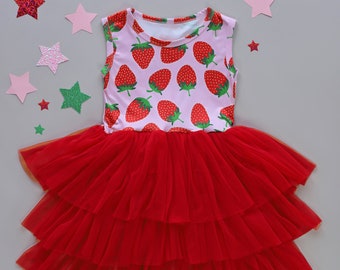 Tüll Blumenmädchen Kleid - Prinzessin Geburtstag Outfits, flauschiges Partykleid für besondere Anlässe, Geschenk für Mädchen, Twirl-Worthy Blumenmädchen