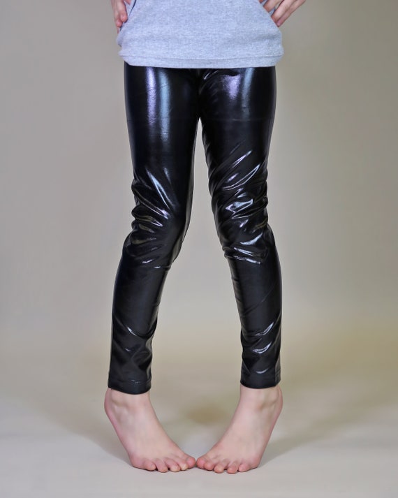 Childrens black dance leggings 2025