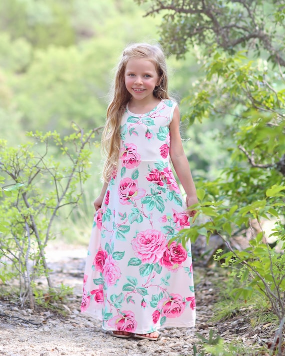 This  Floral Maxi Dress Is Lightweight and Comfortable