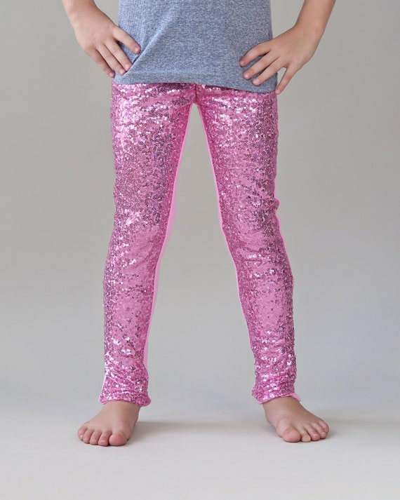 pink sequin tights