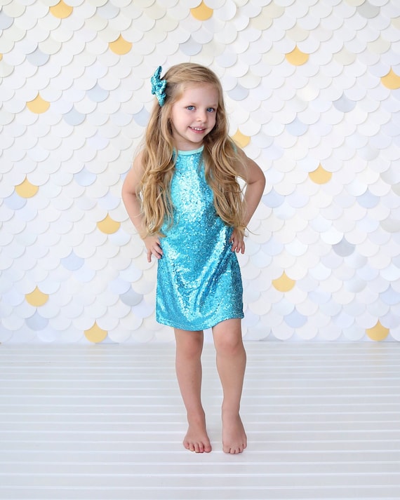 Türkis Paillettenkleid Türkis Pailletten Tunika Pailletten - Etsy Österreich