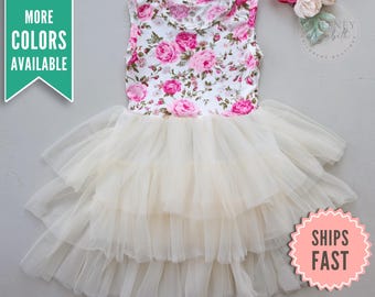 Tutu-jurk meisjes, lentejurk meisjes, prinsessenjurk, verjaardagsjurk, tule jurk, jurk verjaardag meisje, zomerjurk, feestjurk peuter