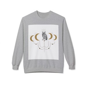 Sweatshirt im Eulen-Design, ideal für einen Spaziergang Bild 1