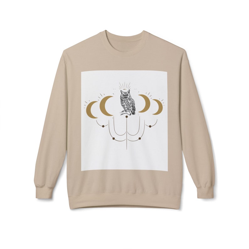 Sweatshirt im Eulen-Design, ideal für einen Spaziergang Bild 2