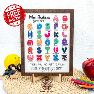 End Of Year Preschool Teacher Gifts, Preschool Teacher Gift, Custom Teacher Gifts, Gift For Teacher Appreciation, Teacher Gifts