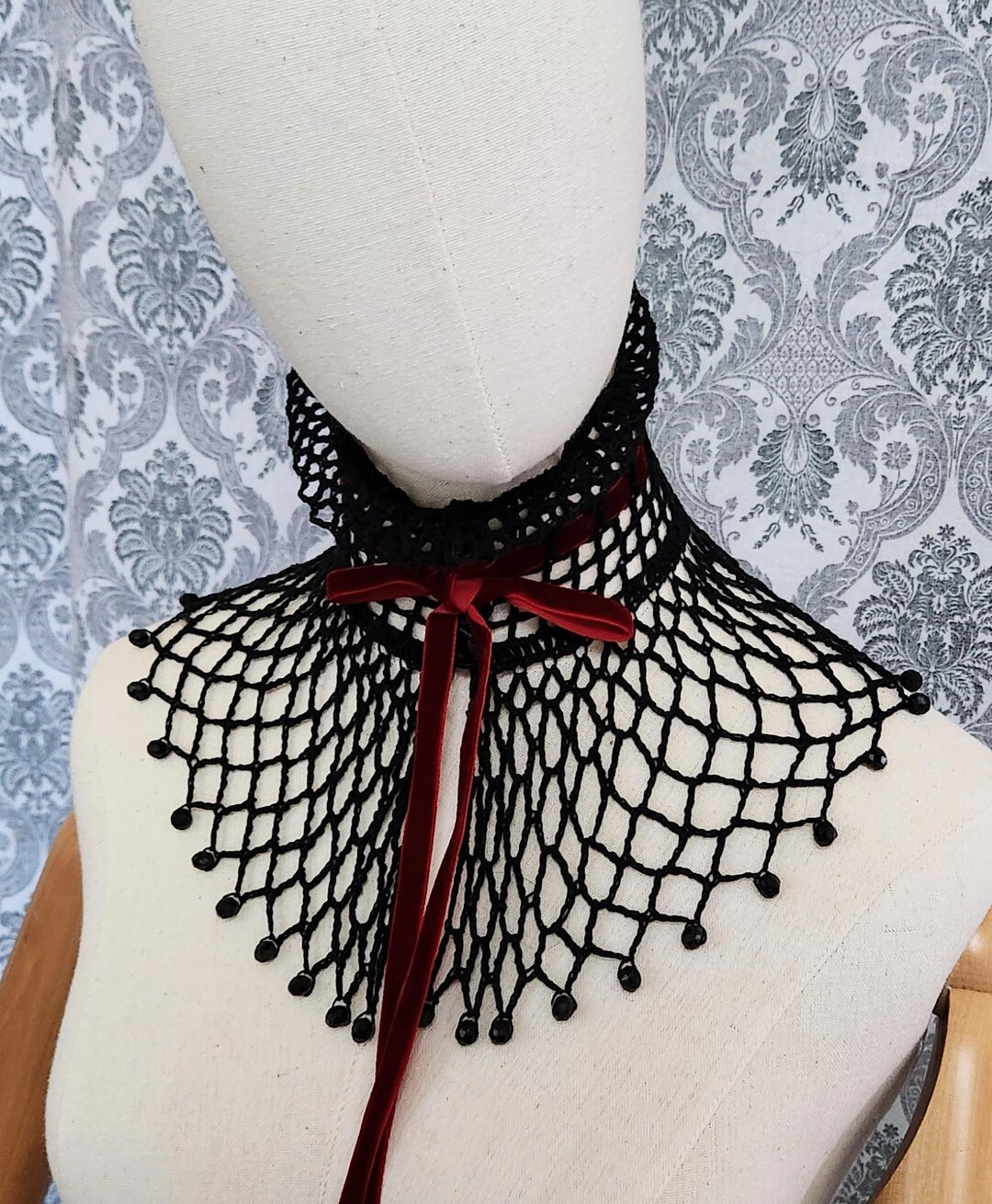 Gothic Victorian Choker, Steampunk Choker, Gothic Bride, Victorian Noir ...