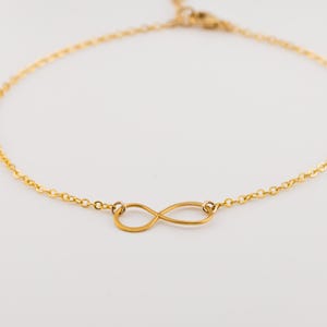 Infinity Anklet / Personalized Infinity Anklet / Silver Infinity Jewelry / Eternity Sisterhood / Bridesmaid gifts / His and Her Initial