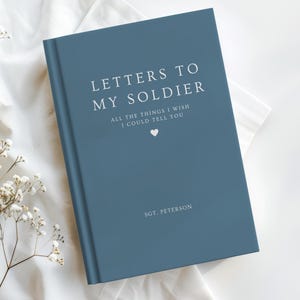 Briefe an meinen Soldaten Journal Geschenk Armee Frau Notizbuch Einsatz Geschenk für Freundin Armee Ehepartner Mutter Journal Journal Ferntage Militär Militär