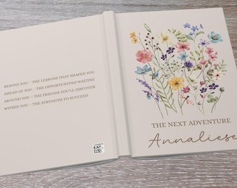 Das nächste Abenteuer Personalisiertes Namen Notizbuch, Neues Kapitel Journal, Ruhestand Geschenk, Umzug Geschenk für Freund, Neuanfang Abschlussfeier