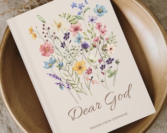 Personalisiertes Gebetstagebuch für Christen, Gebetsjournal der Frauen, christliche Mutter Oma, christliches Geschenkjournal, Gott sagt, dass Sie Tagebuch sind