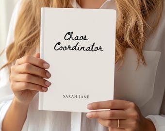 Funny Office Notebook For Co-worker Chaos Coordinator Journal For Colleague Employee Appreciation Gift Work Secret Santa Present