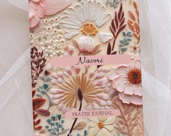 Personalized Prayer Journal For Christian, Women's Prayer Journal, Christian Mom Grandma, Christian Gift Journal, God Says You Are Diary