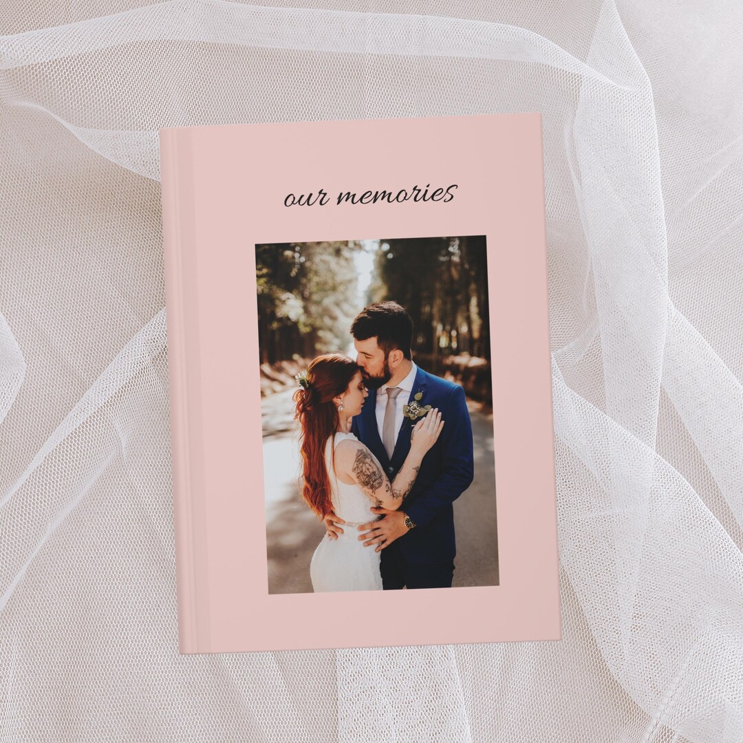 Personalized Photo Notebook Custom Picture Book Memory Keepsake Couple ...