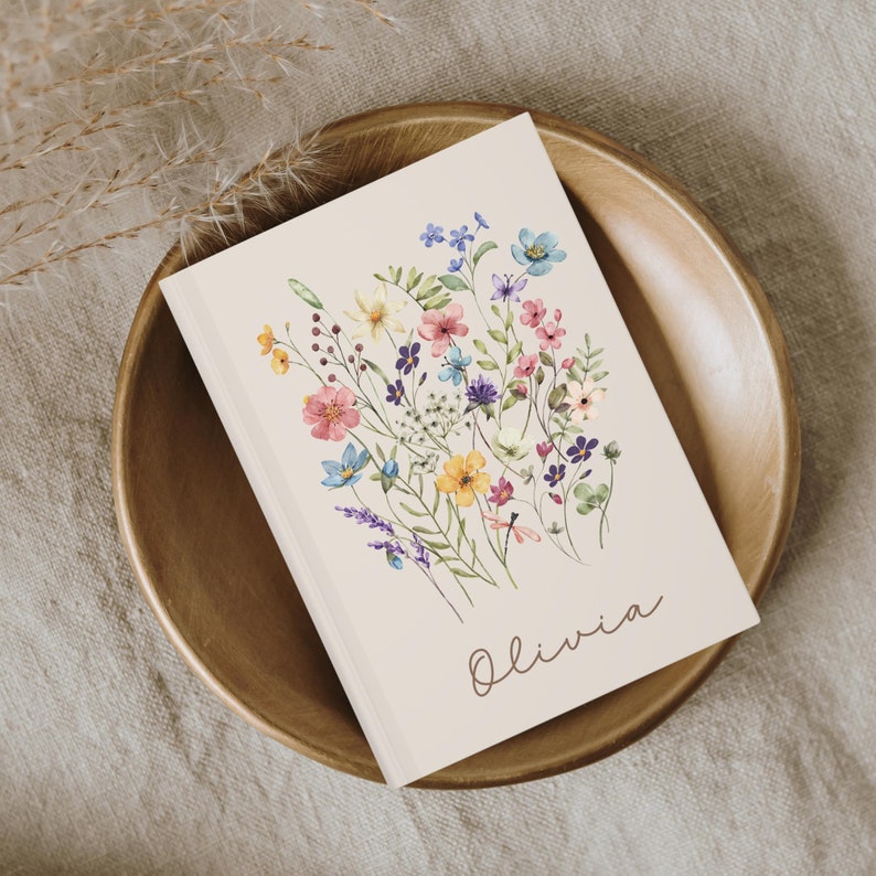 Personalized Artist Hardcover Sketch Book Custom Name Doodle Drawing ...