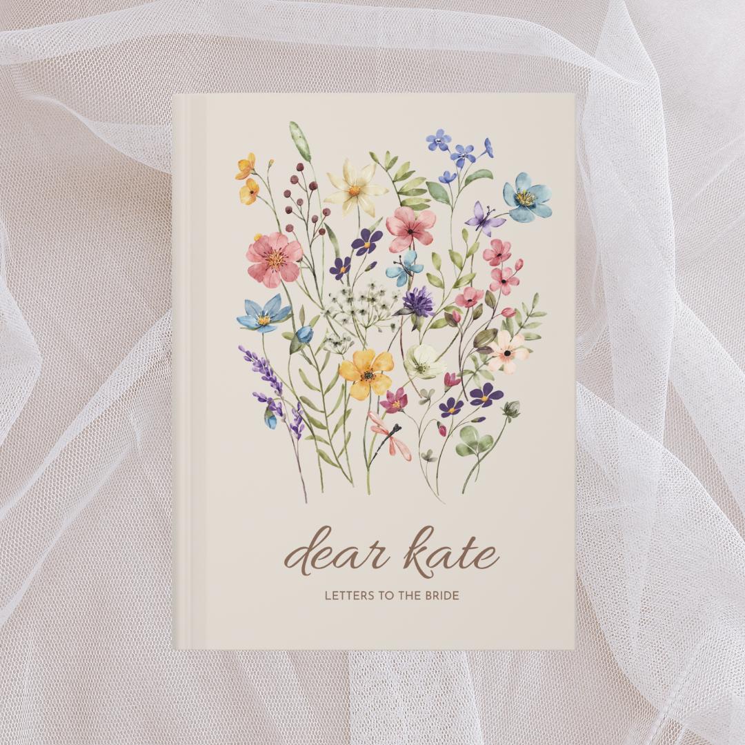 Custom Dear Bride Notebook, Letters to the Bride Journal, Bachelorette ...