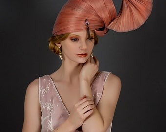 Haute Couture Headpiece Jinsin Headpiece Kentucky Derby Hat