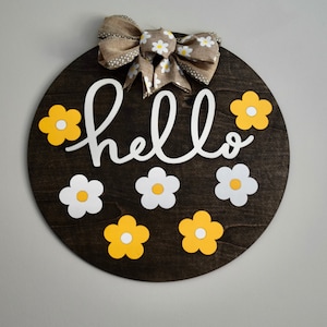 Decoración del hogar, colgador de puerta, bienvenida, corona, regalo, regalo para el hogar, corona de granja, colgador de puerta de granja, puerta de entrada, entrada