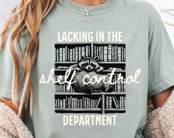 Funny Raccoon Bookish Shirt, Vintage Book Lover Raccoon Tshirt, Raccoon Meme Reading Shirt, Gifted Bookish Shirt, Gift for Reading Teacher