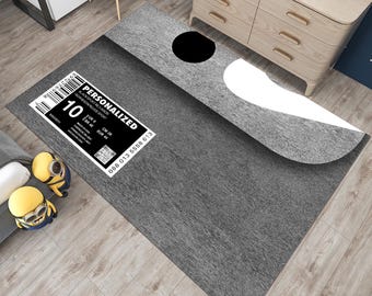 Customizable Sneakers Box Rug, Sneakers Rug, Shoes Box Rug, Boys Room Rug, Sport Rug, Custom Rug,Hypebeast Rug,Personalized Rug,Gift for her