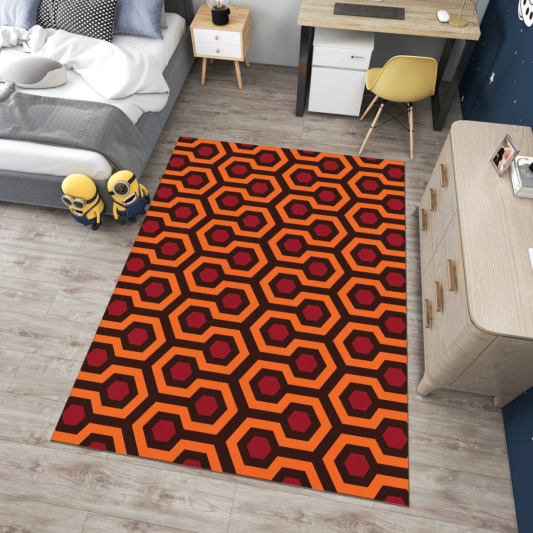 The Shining Overlook Hotel Rug, Geometric Hallway Runner, Custom Area ...