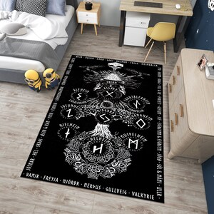 Devil Rug,Satanic Rug,Demon Rug,Gothic Rug,Horror Art Rug,Horror Decor,Fear Rug,Unique Rug,Area Rug,Custom Rug,Boys Room Rug,Gift for Him