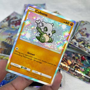 Cubone - Cartas personalizadas de bolso PTCG A biblioteca de expansão completa