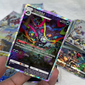Grafaiai - alternative proxy haute qualité carte Pokémon personnalisée, carte de haute qualité feuille régulière/prisme/diagonale