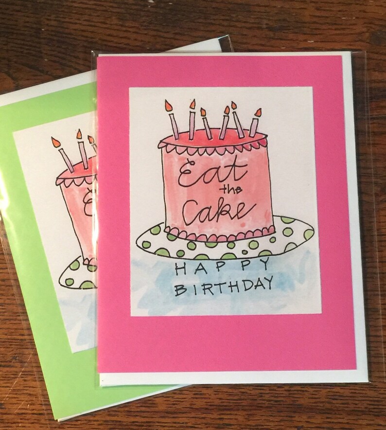 Mangez Le Gateau Joyeux Anniversaire Carte De Voeux Vierge Etsy Mangez Le Gateau Joyeux Anniversaire Carte De Voeux Vierge Etsy
