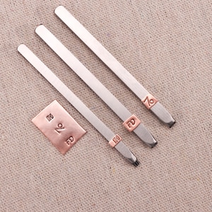 Sellos de metal personalizados para joyería, sellos de plata de ley 925 personalizados, herramientas únicas de estampado de metal hechas a mano para bricolaje, sello de perforación de joyería