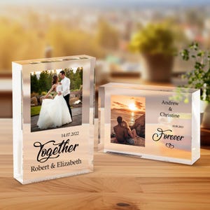 Personalised Photo Acrylic Block - Bestie Gifts, Christmas Gift for Friend, Friendship, Soul Sisters, Best Friend, Sister, Cousin, Auntie