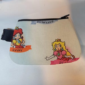 Princess Peach Daisy Rosalinda - Coin Purse Zippered Pouch