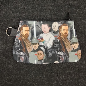 Monedero con cremallera de Star Wars de Kenobi