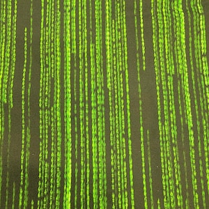 FQ 18 x 22 Computer Matrix binary Code Custom cotton fabric