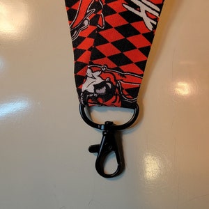 Harley Quinn breakaway Lanyard Badge ID Holder image 2