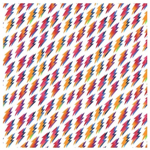 1 Yard Mew-sic Legends Lightning Bolts Coordinates Studio E pattern 7360-08